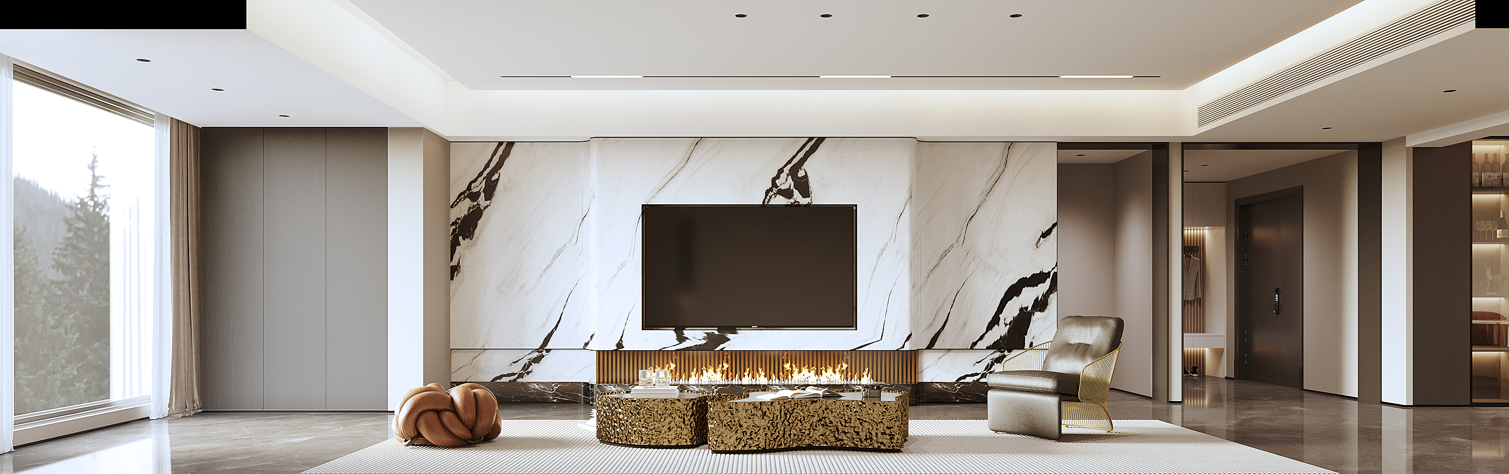 金辉尊域  轻奢风